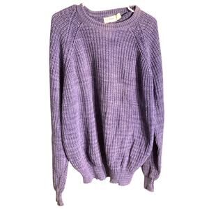 L.L. Bean Vintage Blue Cotton Sweater Men XL Tall — 90s, Outdoor, Classic